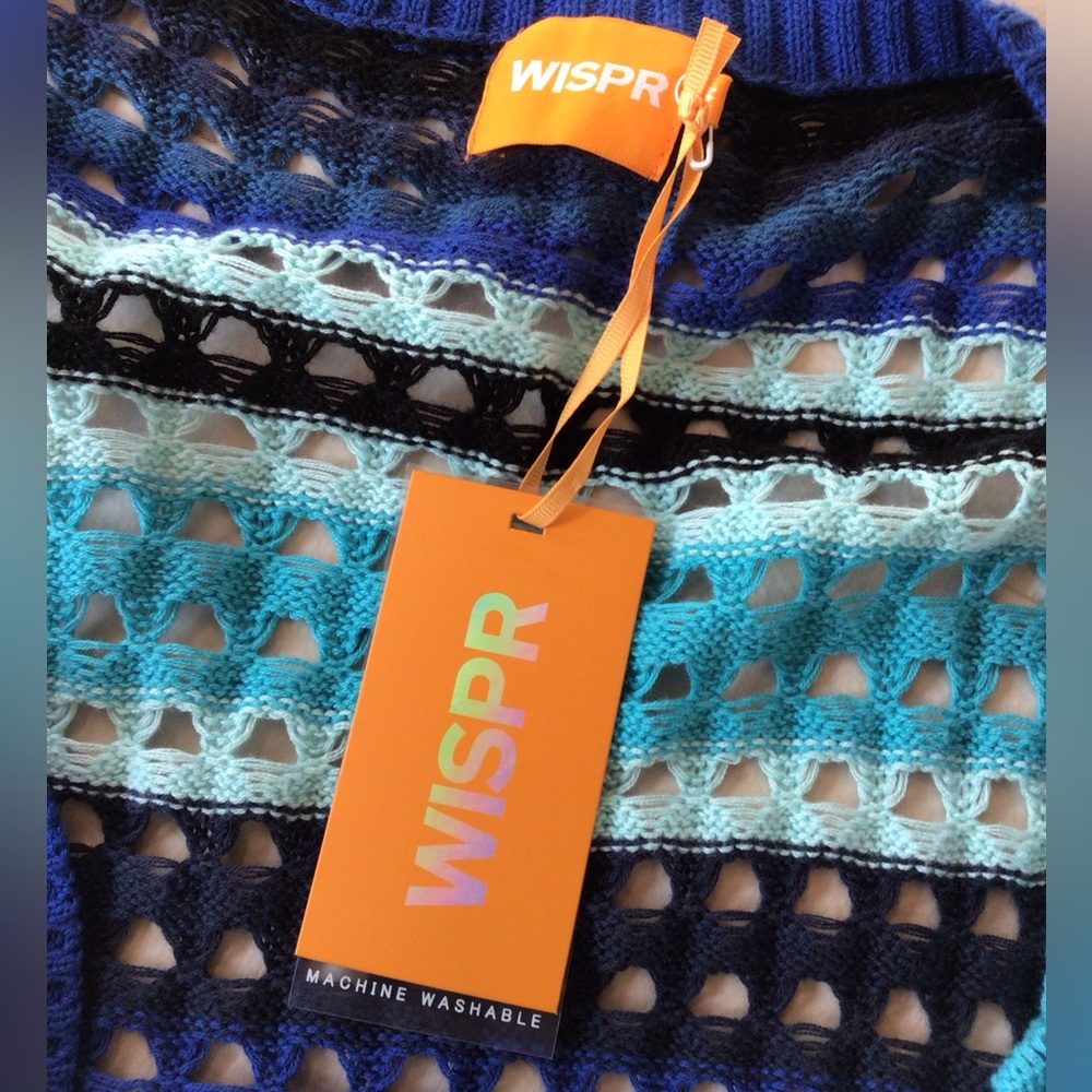 Brodie Wispr Cotton Silk Cardigan, Medium - Picture 6 of 6